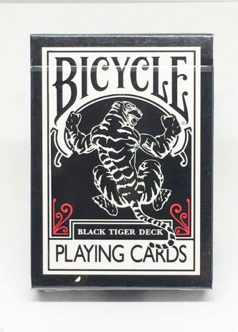 bicycle white tiger deck