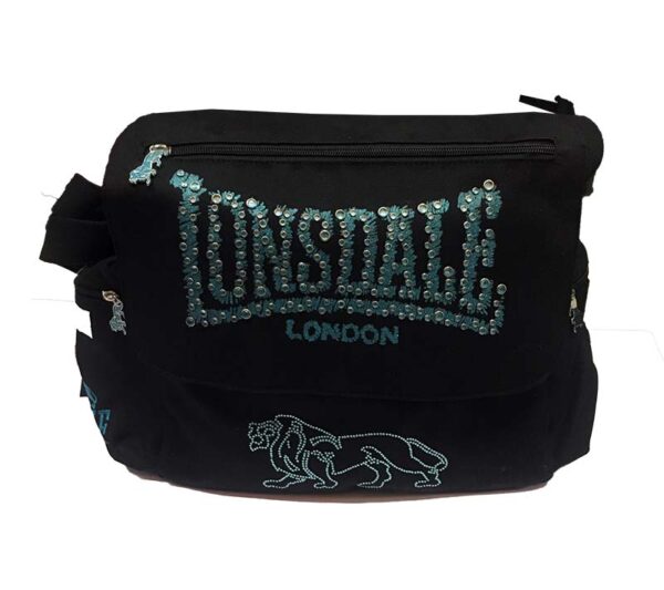 borsa a tracolla lonsdale oro blu