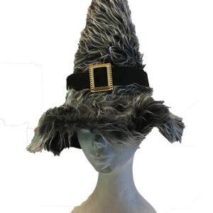 cappello da strega con pelo