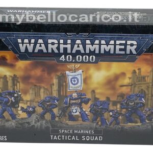 warhammer 40000 space marines tactical squad