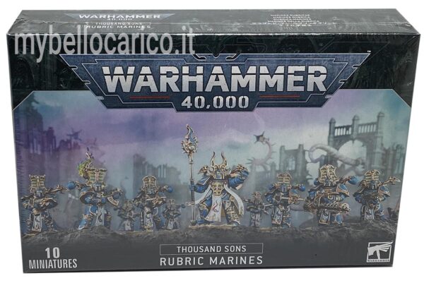 warhammer 40000 thousand sons rubric marines