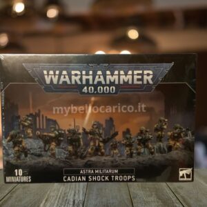 war hammer 40000 astra militarum cadian shock troops