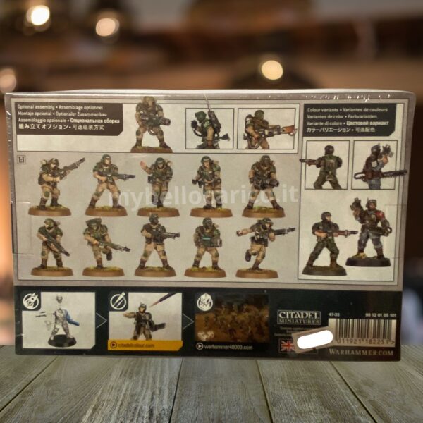 war hammer 40000 astra militarum cadian shock troops