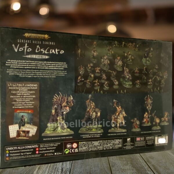 war hammer schiavi delle tenebre voto oscuro set darmata