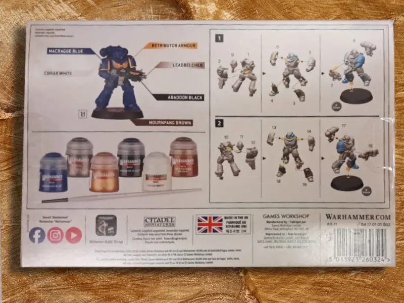 intercessors paint set space marines